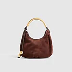 Women’s Madewell Camren Bag New NWT Brown Suede